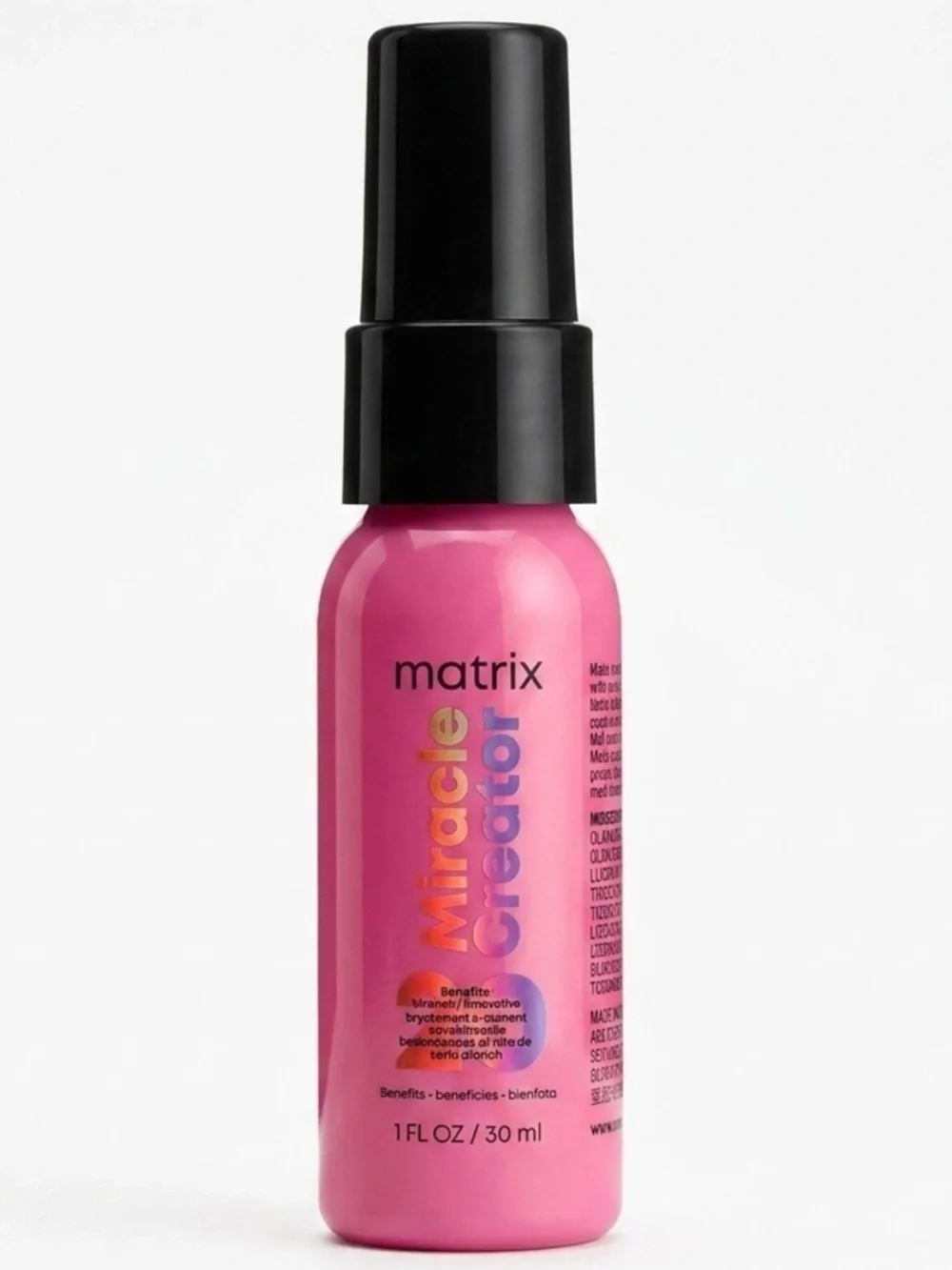 Matrix Miracle Creator Multi Benefit Leave In Conditioner Spray 1.0 Fl Oz NWT